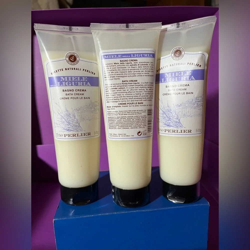 Perlier Miele Liguria - Italian Luxury Bath Cream 3/$28. (NWOT)